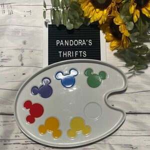 Disney Ink & Paint Palette Serving tray Preowned